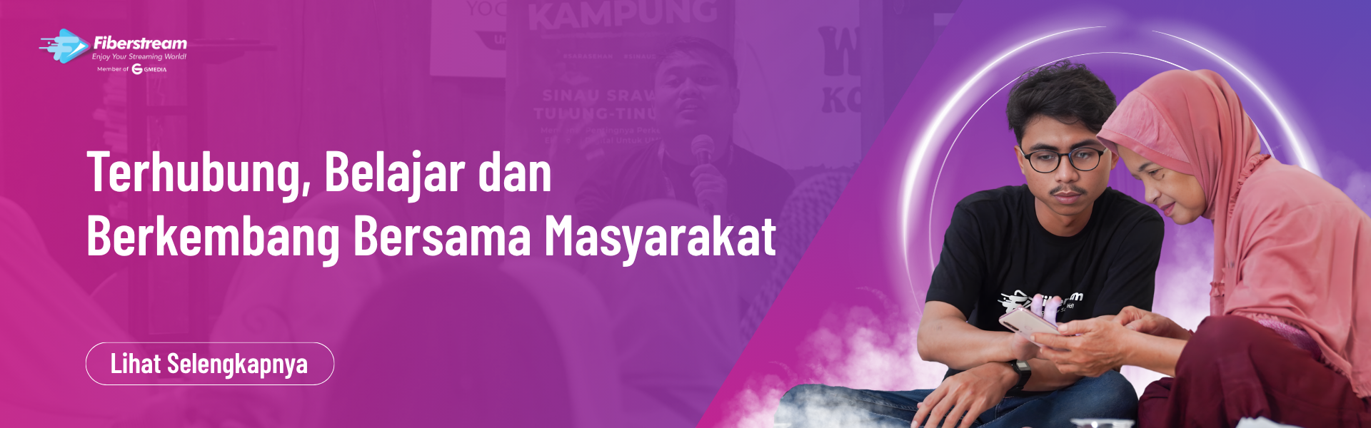 Terhubung, Belajar dan Berkembang Bersama Masyarakat